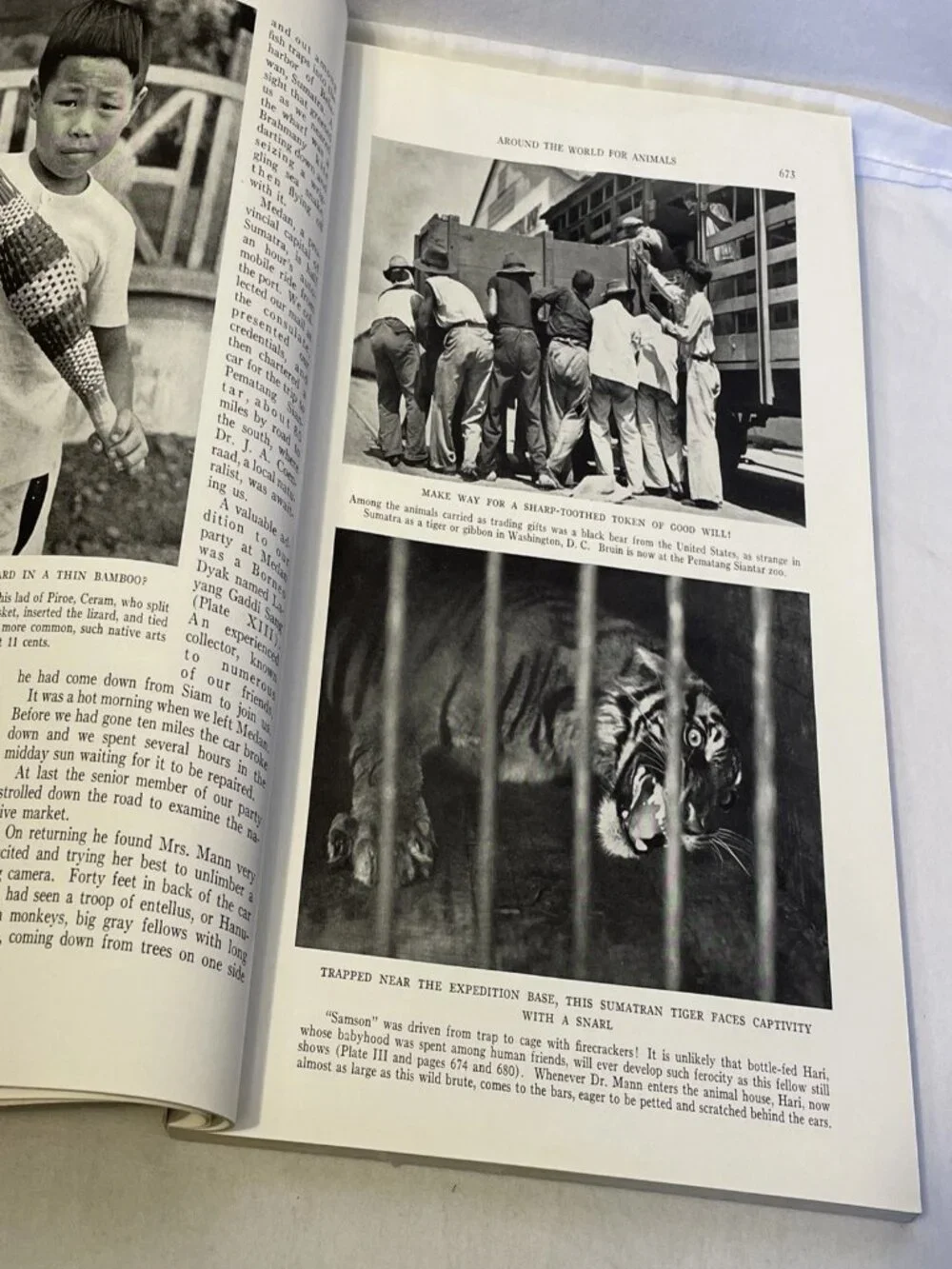 Vintage National Geographic June 1938 Vol 73 No 6 Animals Adirondacks Java